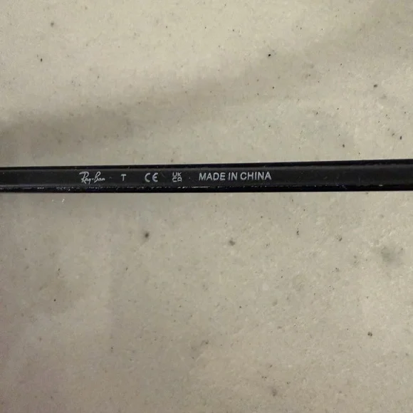 RAY BAN FRAMES ONLY EYEGLASSES RB 6375 2861 BLACK 53-18-145 - Picture 4 of 14